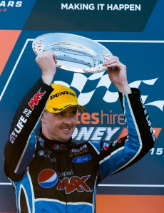 Winterbottom with his third place trophy