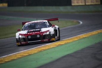 Laurens Vanthoor took pole for the WRT Audi squad