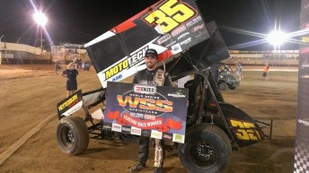 Jamie Veal took his first WSS victory in Adelaide
