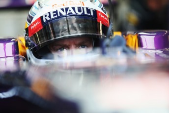 Sebastian Vettel on top in practice for the Hungarian GP
