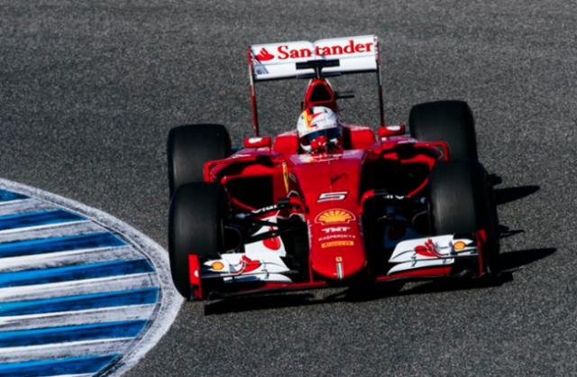 Sebastian Vettel proved to be the fastest on day 1 of Formula 1 pre-season testing