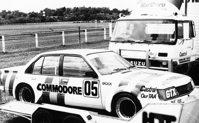 The Re-Car Commodore made a brief appearance as a HDT Brock car