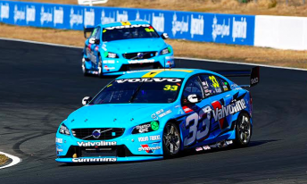 Scott McLaughlin set the fastest time of the day in Practice 3