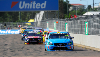 Scott McLaughlin leading the way for Volvo in Townsville