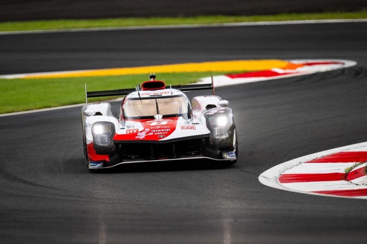 Toyota Gazoo Racing was fastest in Free Practice 2 ahead of the 6 Hours of Fuji. Image: WEC