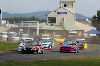The Kumho V8 Touring Car Series on its most recent visit to Wakefield Park in 2011