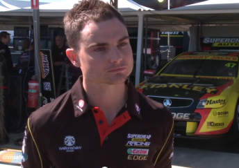 Tim Slade who will share the #47 Supecheap Auto Commodore with Tony D