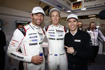Mark Webber combined with Brendon Hartley and Timo Bernhard to win the FIA WEC title 