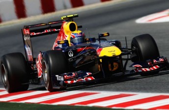 Mark Webber took his first pole of the season