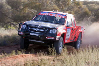 The brand-new Colarado, to be driven by Paul Weel