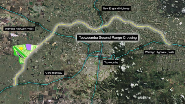 The planned Toowoomba circuit will benefit from a major road project