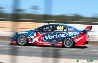 Jamie Whincup is behind the wheel of the #888 TeamVortex Commodore