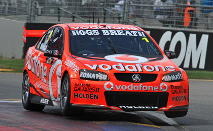 Jamie Whincup has won Race 1 of the V8 Supercars Championship at the Clipsal 500 Adelaide