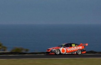 Whincup at the spectacular Victorian circuit