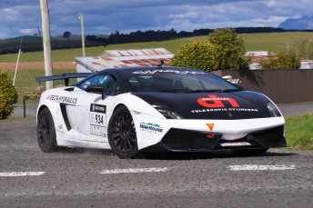 Jason White is just one day away from his fourth Targa Tasmania title