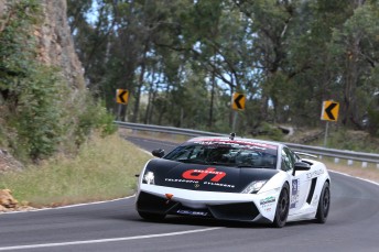 Jason White holds a handy lead at Targa High Country
