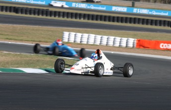 Will Brown claimed the round win in Formula Ford