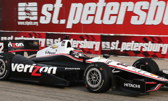 Will Power claims first blood in IndyCar series opener in Florida