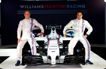 Bottas and Massa with the 2014 Williams