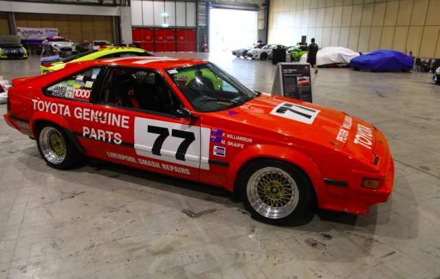 The Group A Celica Supra Williamson campaigned from 1984-1987