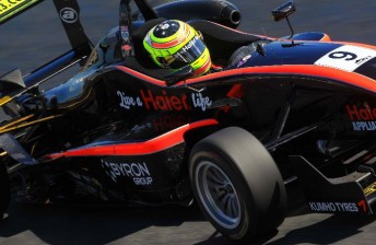 James Winslow was fastest in F3 practice