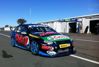 Steve Richards and Chaz Mostert both took to the track in the #5 entry