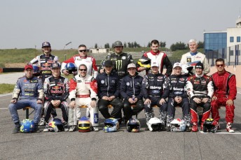 The 2014 FIA World Rallycross driver line up 