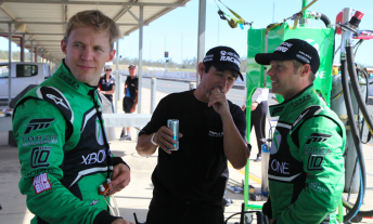 From left: Ekstrom, Lacroix and Priaulx