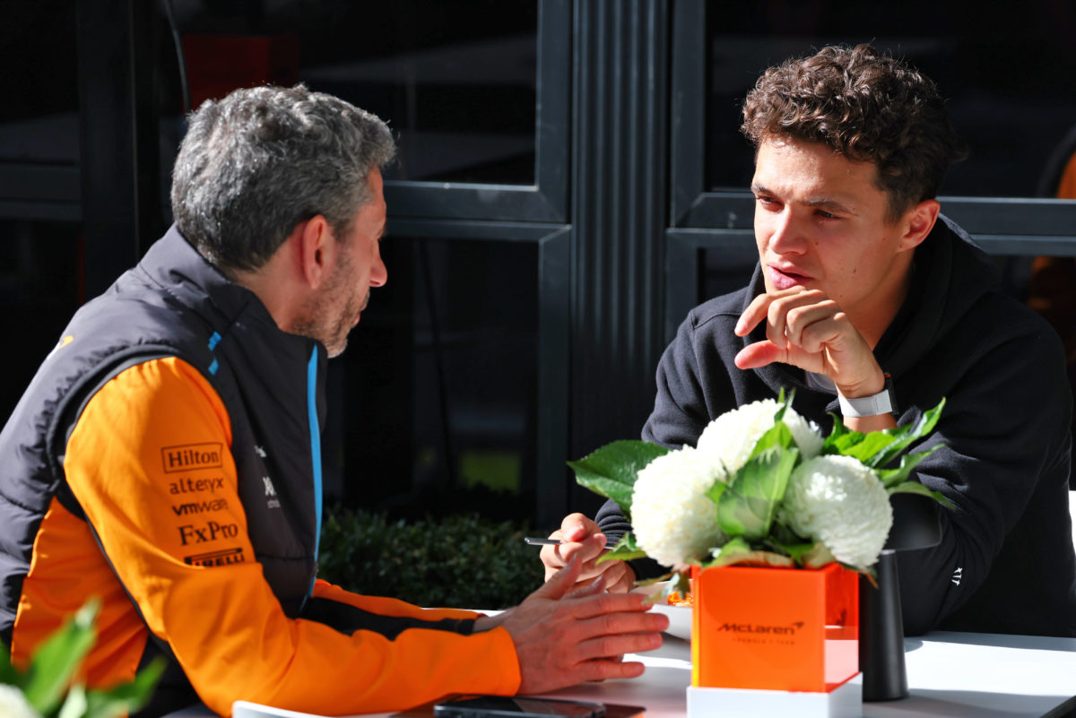 Lando Norris has revealed to an ongoing back problem that McLaren is helping him manage