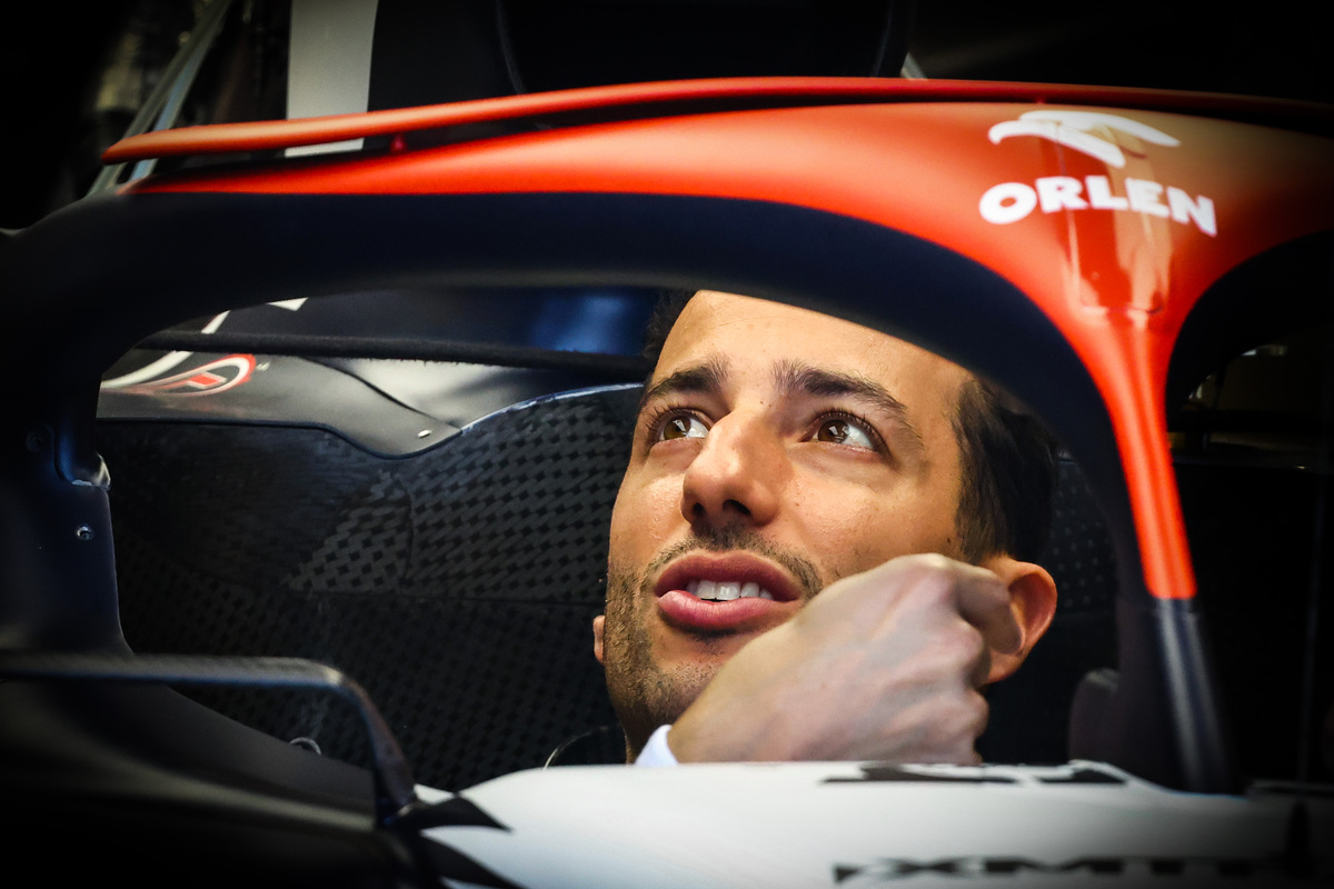 Daniel Ricciardo has left a marked impression on those at Scuderia AlphaTauri with the quality of his feedback. Image: Charniaux/XPB Images