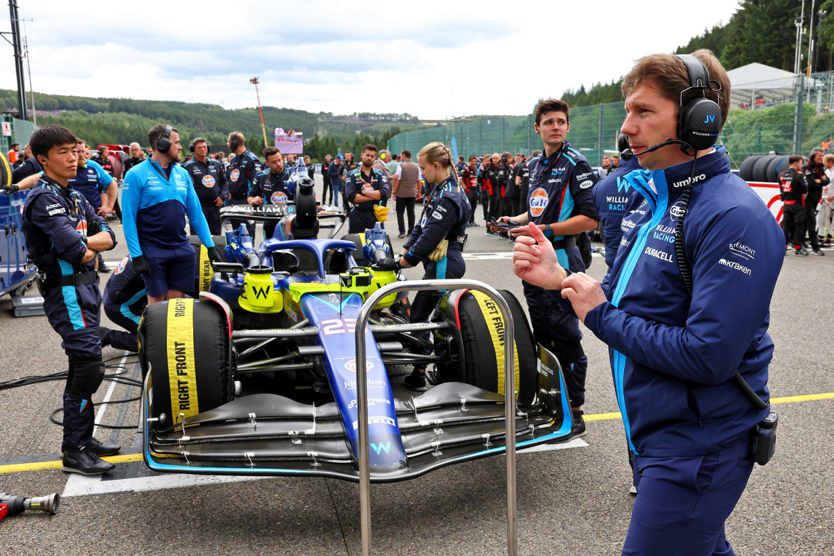 Teams like Williams will benefit under changes made to the F1 cost cap. Image: XPB Images