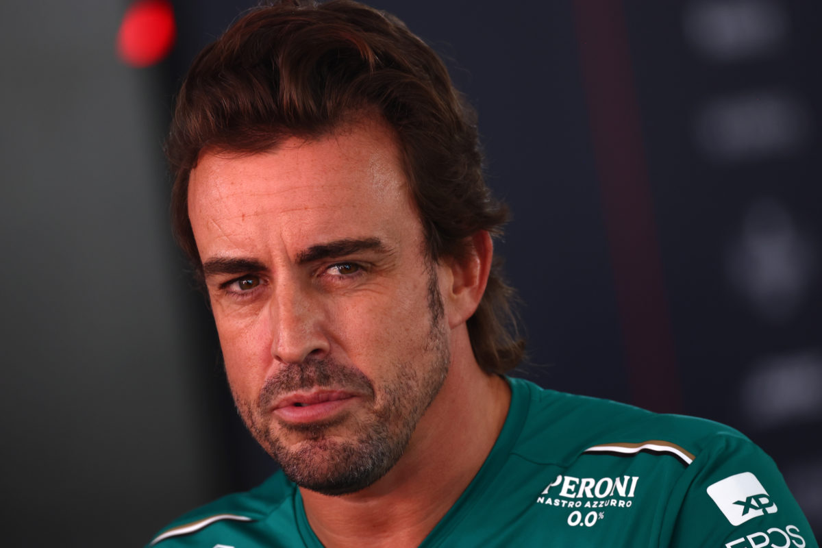 Fernando Alonso says he felt "anonymous" during the Italian GP