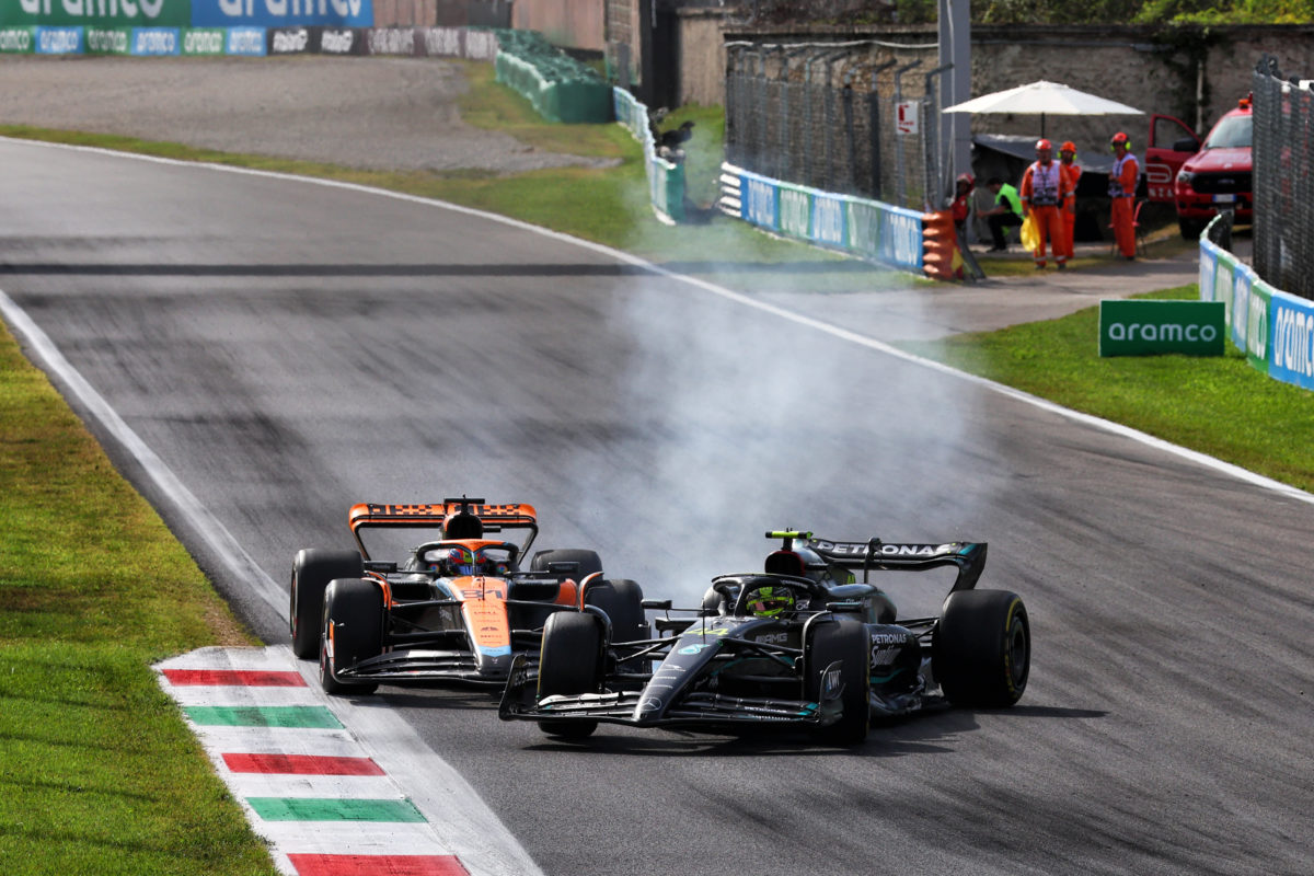 Lewis Hamilton has taken full responsibility for his Italian GP clash with Oscar Piastri