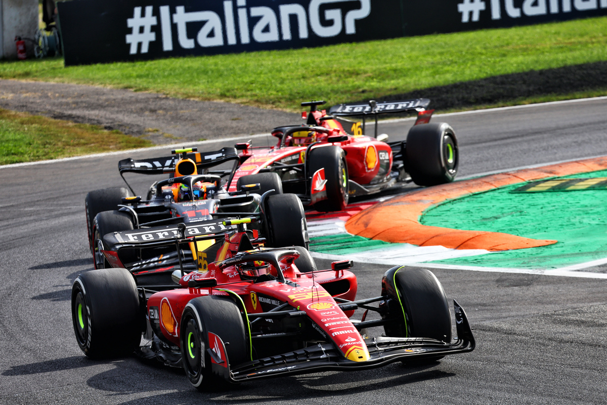 Carlos Sainz believed he had the Italian GP under control for a time. Image: XPB Images