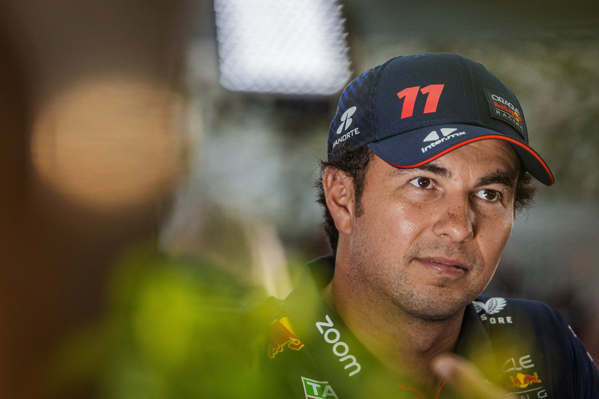 Sergio Perez accepted an apology from Helmut Marko. Image: XPB Images
