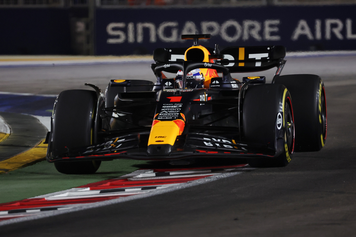 Max Verstappen was only eighth fastest in practice on a day that was 'worse than expected' in Singapore