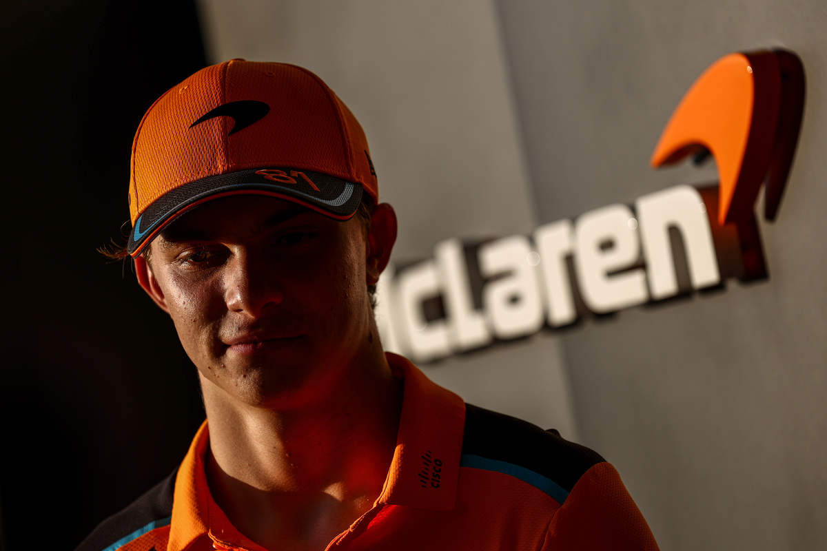McLaren announced Oscar Piastri will remain with the team until 2026. Image: XPB Images