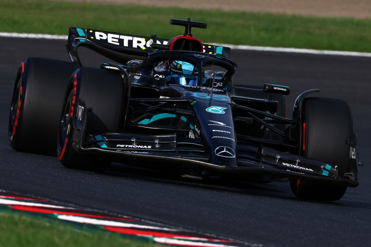 Mercedes drivers want improved highspeed stability in the W14. Image. Image: Coates/XPB Images