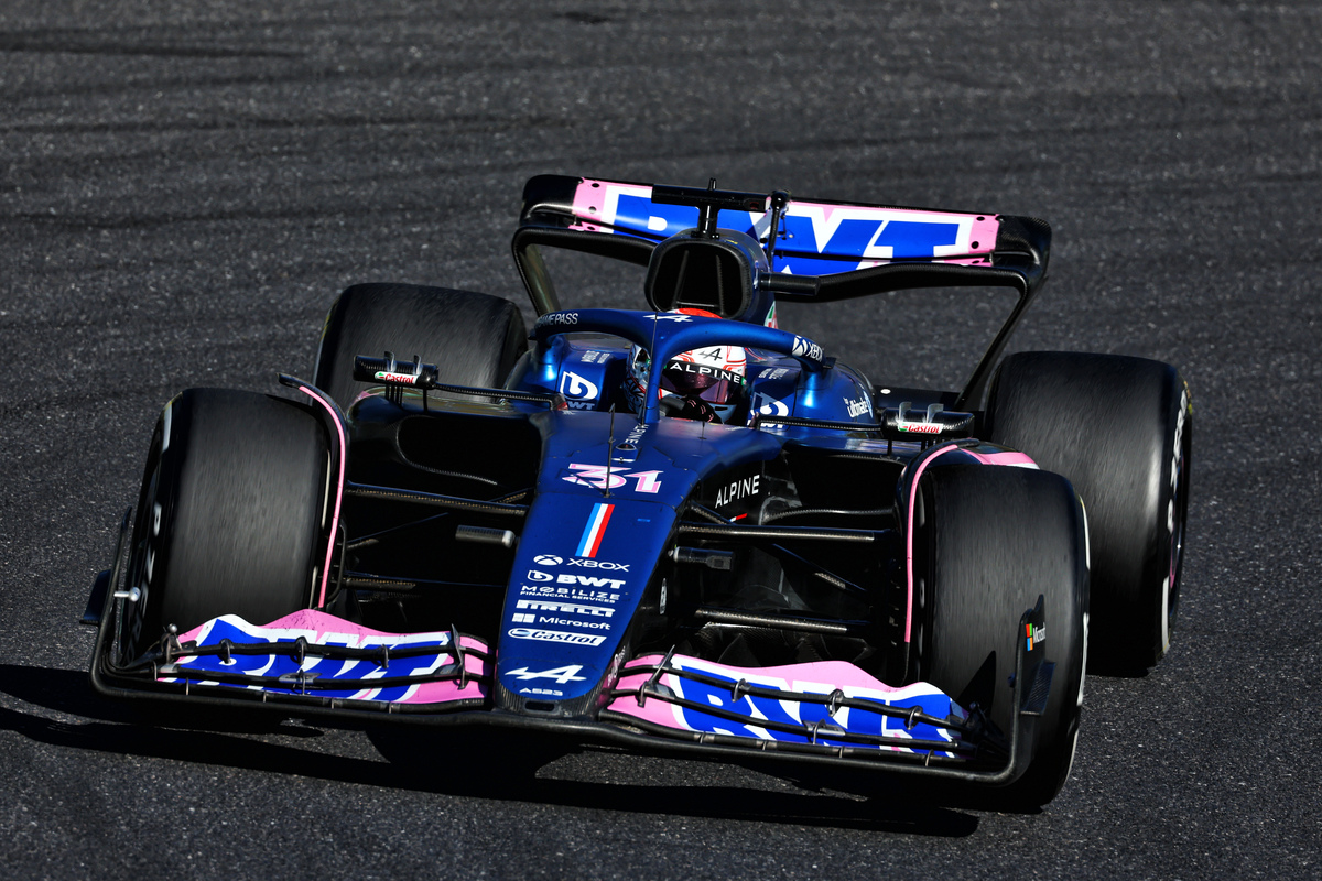 Alpine is no longer thinking about its position in the Formula 1 constructors’ championship. Image: Coates/XPB Images
