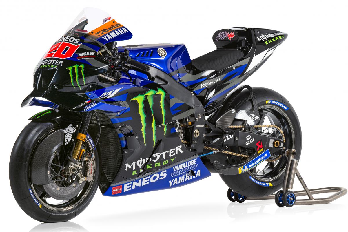 The 2023 Monster Energy Yamaha MotoGP livery