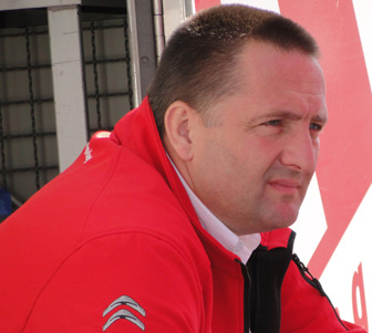 New Citroen team principal Yves Matton