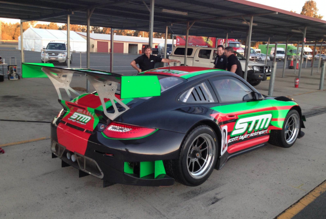 The Porsche that Seton will race in Sydney