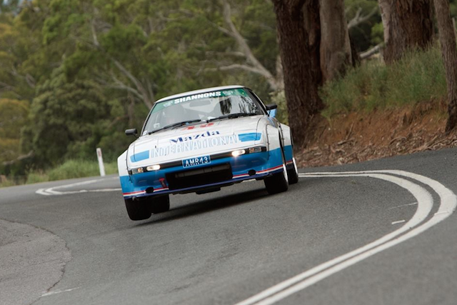 Adam Kaplan proved too quick for his opposition in the return of the Classic Adelaide Rally