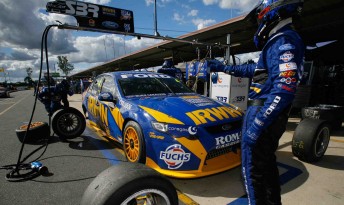Alex Davison at Queensland Raceway last weekend