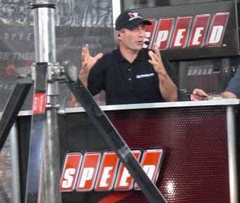 Marcos Ambrose on SPEED this year. He is set to take a different role with the all-motor racing network next year ...