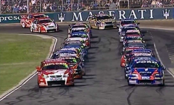 Ambrose clashed with Skaife off the start at Barbagallo in 2005