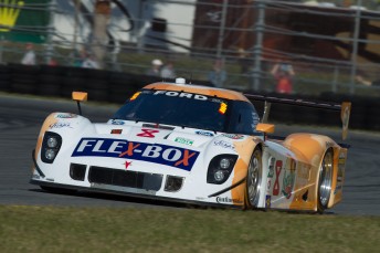Brendon Hartley at Daytona. Pic: Andrew Hall