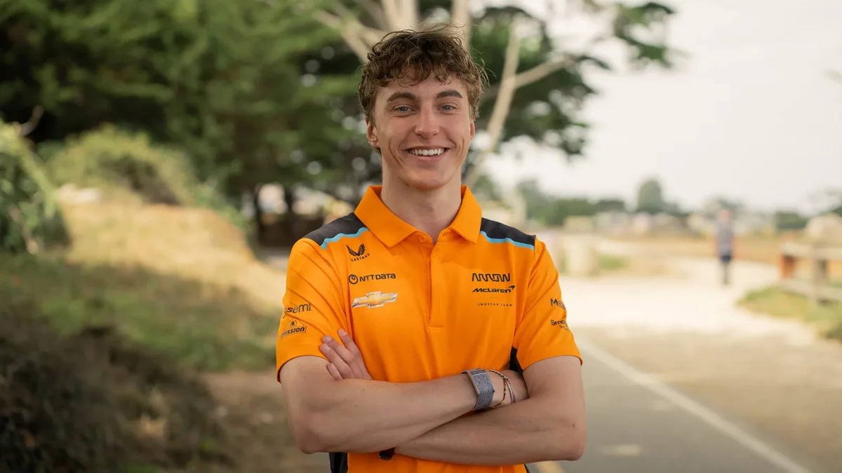 David Malukas in his new Arrow McLaren team kit.