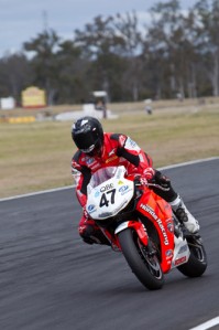 Wayne Maxwell at Queensland Raceway