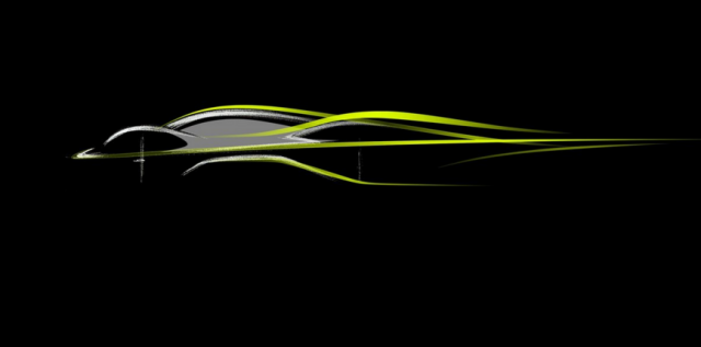 An official graphic promoting the hypercar project